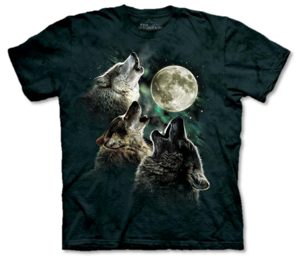 3 wolf moon t-shirt